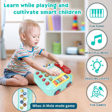 LIGHT AND MUSIC TELEPHONE CAR TOY